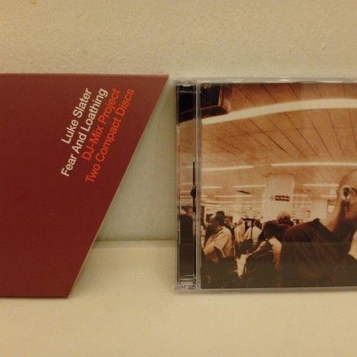 Luke Slater Fear And Loathing 2x CD used, electronic techno