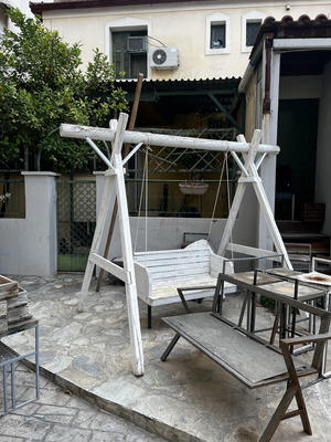 Handmade swing used, 4 meters, needs repainting