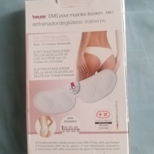 Beurer Glute Muscle Toner device new, 15 intensity levels