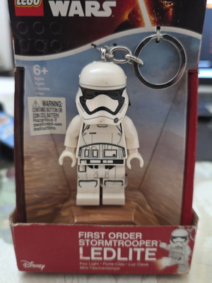 Lego Star Wars First Order Stormtrooper Led Lite key ring new