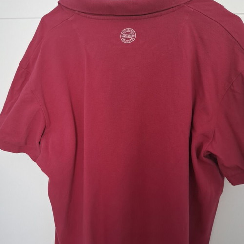 Navy & Green polo shirt XL like new, fuchsia color