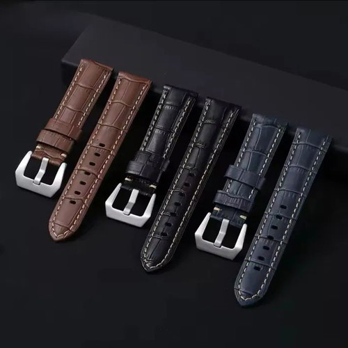 Leather watch straps 22mm new, classic and elegant design