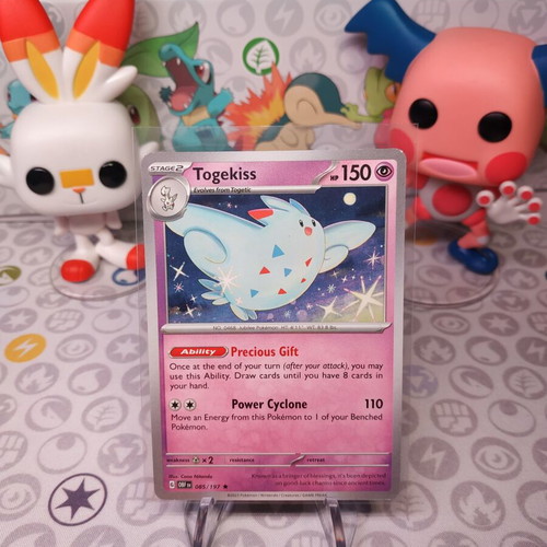 Pokemon Card Togekiss OBF 085 like new, Obsidian Flames set