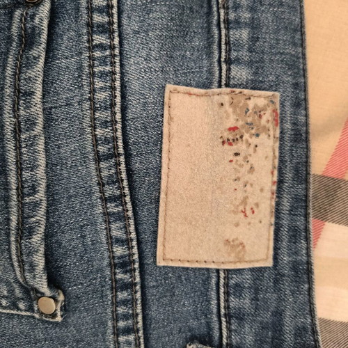 Tally Weijl low-rise jeans used, size S, blue