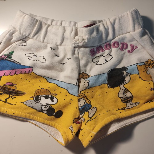 Peanuts kids shorts used, multicolor, size 128 cm