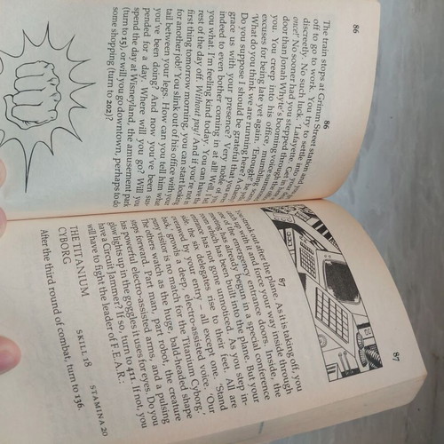 Fighting Fantasy and RPG gamebooks collection 1980s