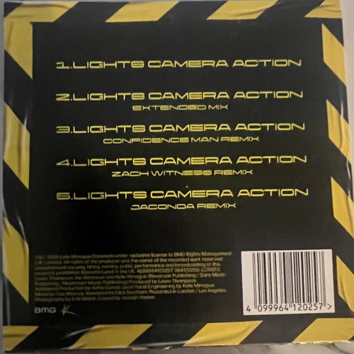 Kylie Minogue Lights Camera Action The Remixes CD σπάνιο