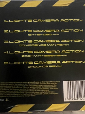 Kylie Minogue Lights Camera Action The Remixes CD σπάνιο