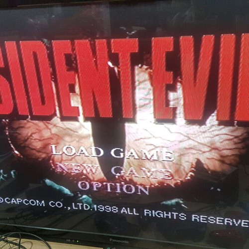 Resident Evil PS1 PAL English Platinum complete used
