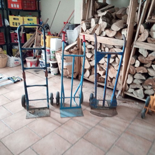 Folding carts used, transport