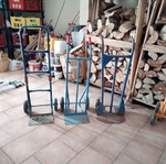 Folding carts used, transport