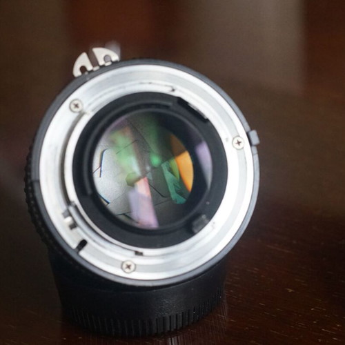 Nikon 50mm f1.4 AI-s lens used with Canon filter
