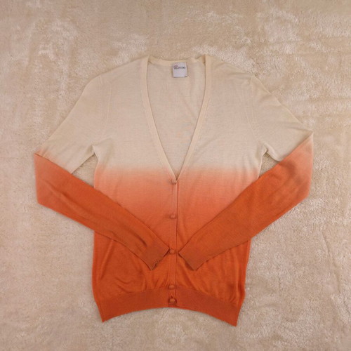 Red Valentino women's cardigan with beige-orange gradient