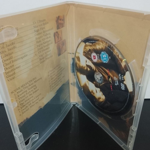 Shame DVD used with Greek subtitles by Ingmar Bergman