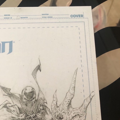 King Spawn 1 Sketch 1:50 Capullo Variant new, 1st print, Image Comics McFarlane