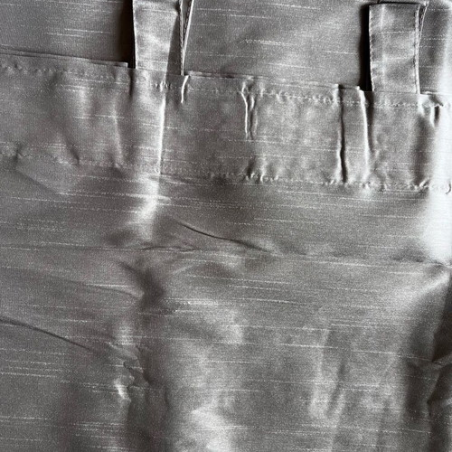 Curtain set 2 silver new 1.40x2.00 m