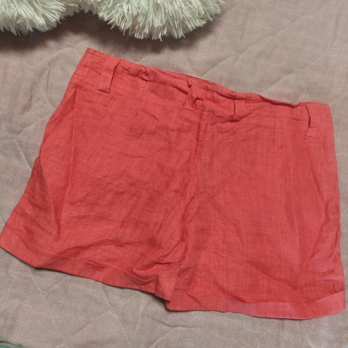 Shorts used, coral, size S