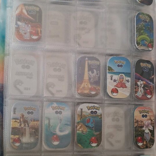 Pokemon Go 110 authentic metal tags like new