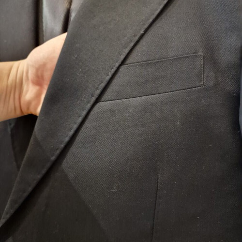 Wool jacket Mango like new, blue, small defect on shoulder