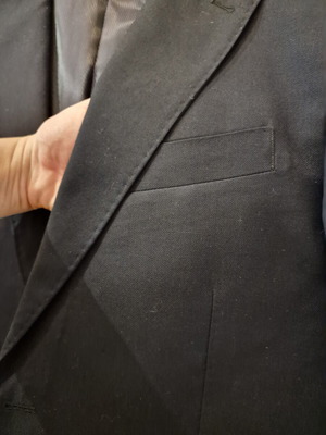 Wool jacket Mango like new, blue, small defect on shoulder