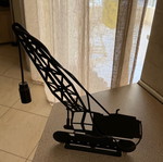 Handmade crane lamp like new