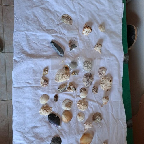 Sea rocks used, all together