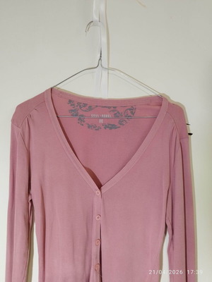 Soul Rebel cardigan pink size M like new