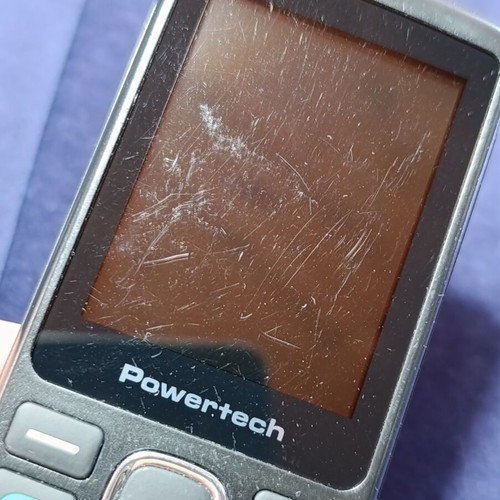 Powertech 4G Bar phone used, no battery, dual SIM