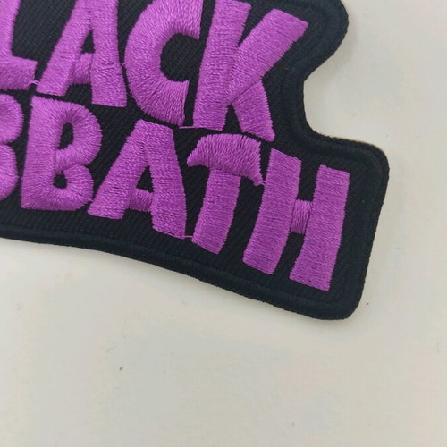 Black Sabbath embroidery new 10x4.5 cm