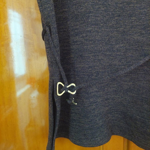 Brown sleeveless Zara top like new with belt size M