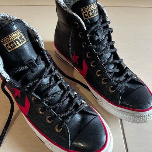 Converse boots like new, black, size 40, genuine leather