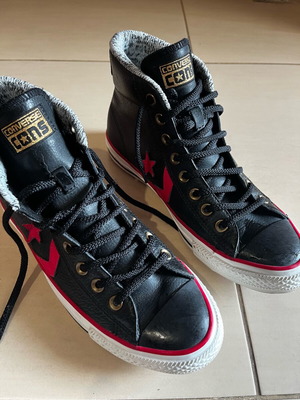 Converse boots like new, black, size 40, genuine leather