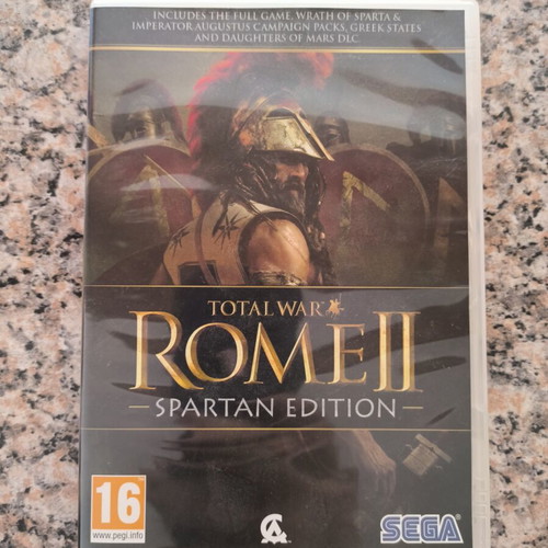Total War Rome II Spartan Edition PC like new