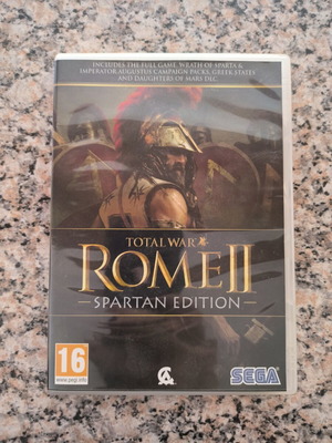 Total War Rome II Spartan Edition PC like new