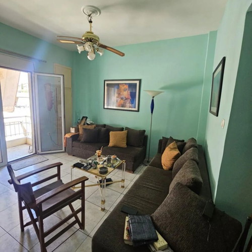 Apartment 67 sqm furnished with balcony and Acropolis view in Kolonos