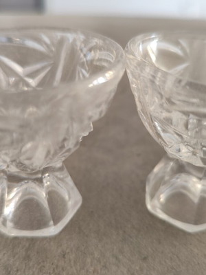 Vintage raki glasses, set of five