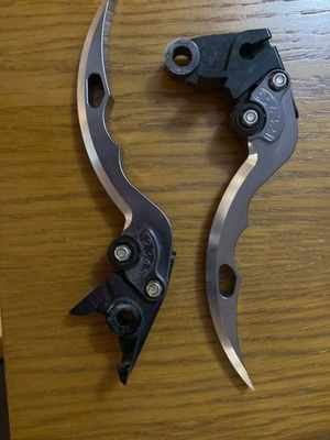 Dagger motorcycle levers like new