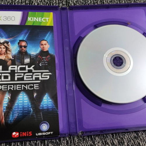 The Black Eyed Peas Experience Xbox 360 game used, Kinect required