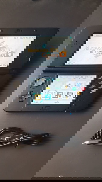 New Nintendo 3DS Black + USB φορτιστης