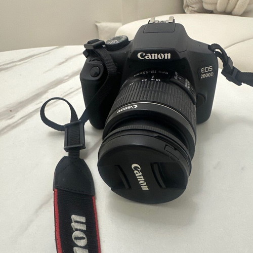 Canon EOS 2000D like new with 2 lenses