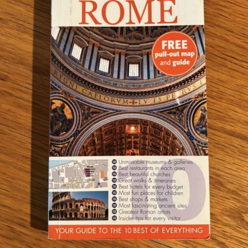 DK Eyewitness Top 10 Rome travel guide new, English