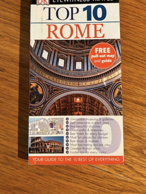 DK Eyewitness Top 10 Rome travel guide new, English