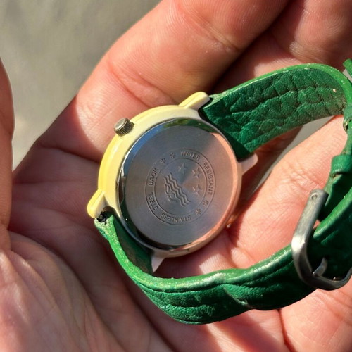 Vintage Condor children's watch green