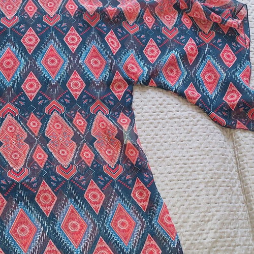 Gianni Rodini summer blouse like new, multicolor, XL