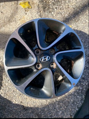 Genuine 14" Alloy Wheels 4x100 Bolt Pattern for Hyundai i10 i20 Atos Prime