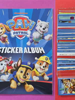 Συλλογή αυτοκόλλητα Paw Patrol Nickelodeon 2026 με άλμπουμ