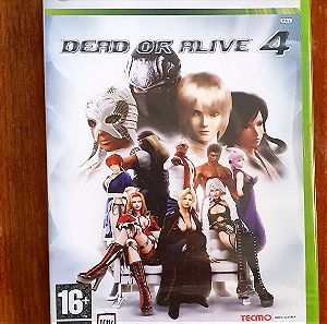 DEAD OR ALIVE 4 - XBOX 360 - NEW & SEALED