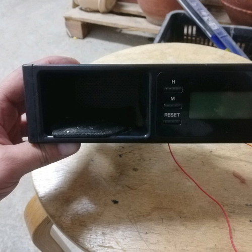 Mazda MX5 NB clock and case used, factory original