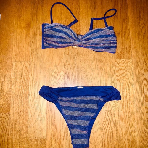 Μπικίνι SugarFree size S σαν καινούργιο, μπλε ηλεκτρικ, bottom brazilian