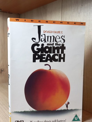 James and the Giant Peach DVD like new, English subtitles